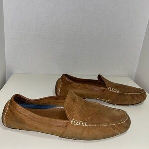 Polo Ralph Lauren Telly Brown Leather Penny Loafer Driving Moc